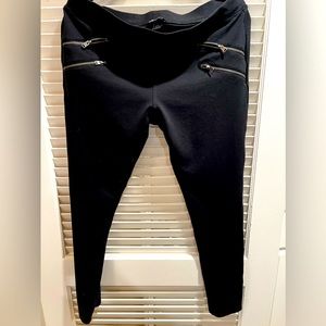 LARGE SEXY EXPRESS LEGGING PANTS WITH FAUX ZIPPERS